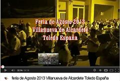 196 feria de Agosto 2013 Villanueva de Alcardete Toledo